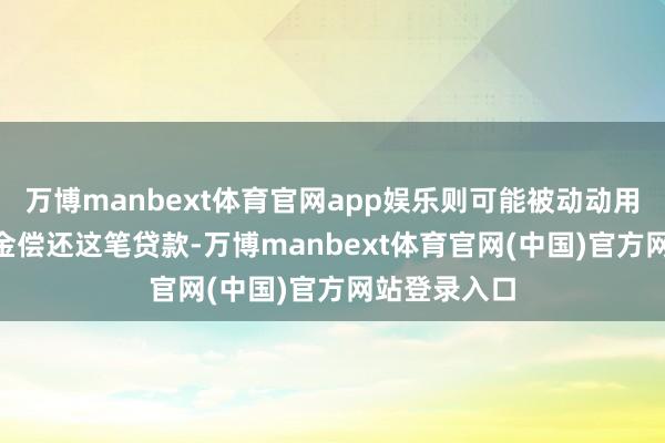 万博manbext体育官网app娱乐则可能被动动用IPO所得资金偿还这笔贷款-万博manbext体育官网(中国)官方网站登录入口