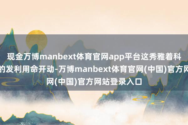 现金万博manbext体育官网app平台这秀雅着科技革命债券的发利用命开动-万博manbext体育官网(中国)官方网站登录入口