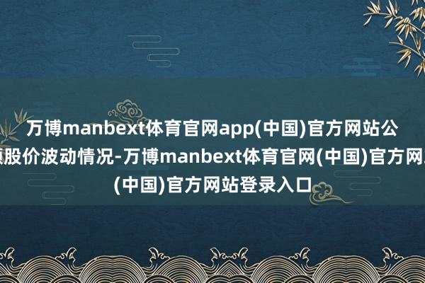 万博manbext体育官网app(中国)官方网站公司高度温顺股价波动情况-万博manbext体育官网(中国)官方网站登录入口