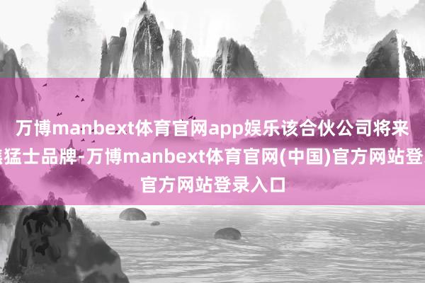 万博manbext体育官网app娱乐该合伙公司将来将聚焦猛士品牌-万博manbext体育官网(中国)官方网站登录入口